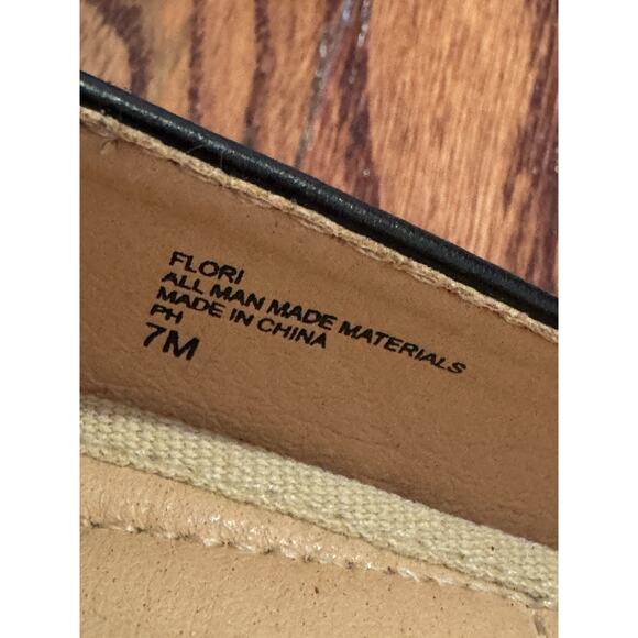 Adrienne Vittadini Flori Metallic Heel Pumps Womens 7 Black Metallic Block Heel - Picture 14 of 16